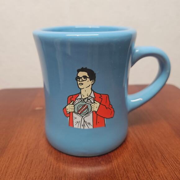 Bacon Social House Superman Coffee Mug - Picture 1 of 5